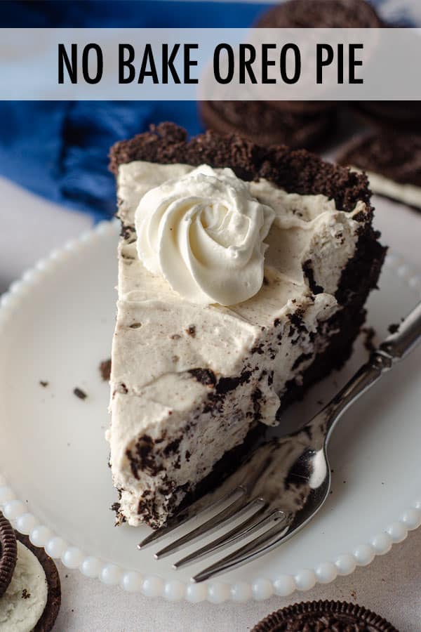 No Bake Oreo Pie