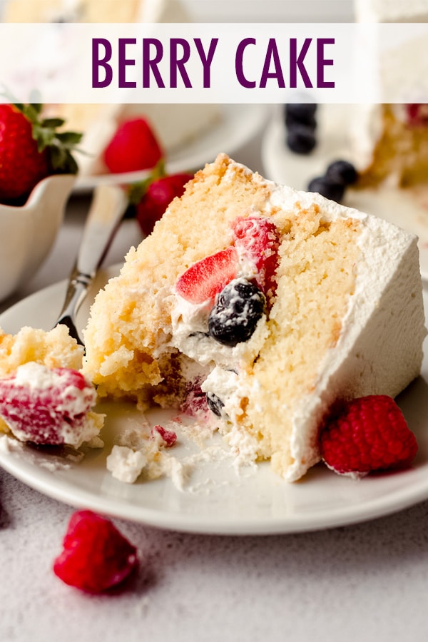 Easy Berry Chantilly Cake - Mirlandra's Kitchen