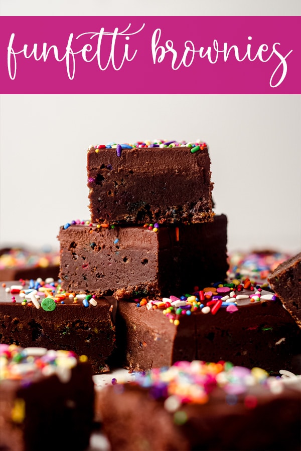 Funfetti Brownies Fresh April Flours