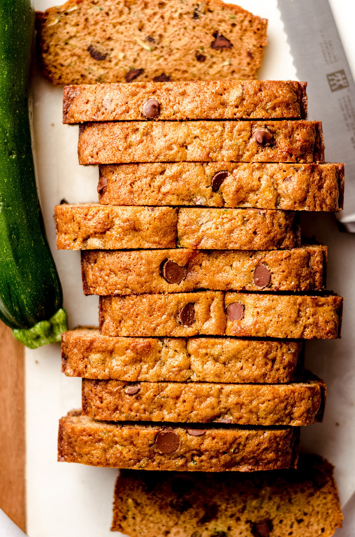 Chocolate Chip Zucchini Bread