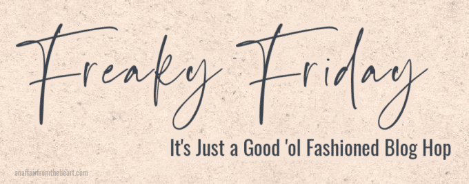 Freaky Friday blog hop banner