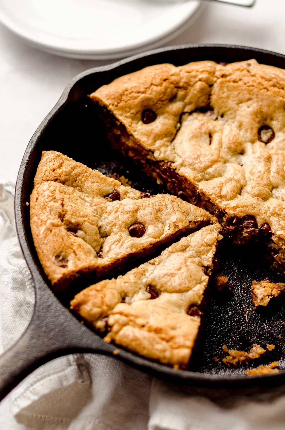 Sheet Pan Chocolate Chip Cookie Cake