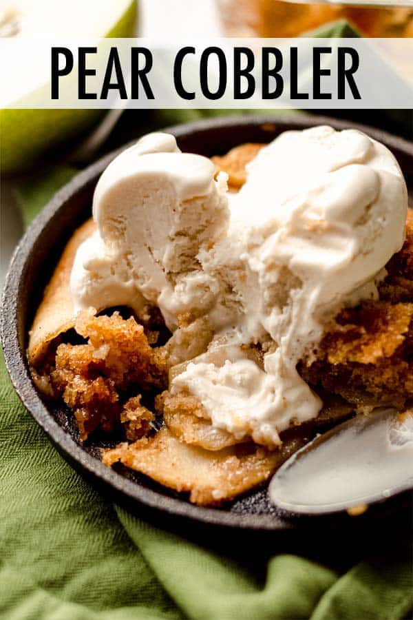 Tender, spiced pear slices baked into soft cinnamon biscuit dough, perfect with a scoop of ice cream or dollop of whipped cream. via @frshaprilflours