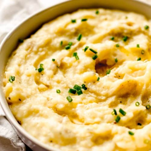 Instant Pot Garlic Mashed Potatoes