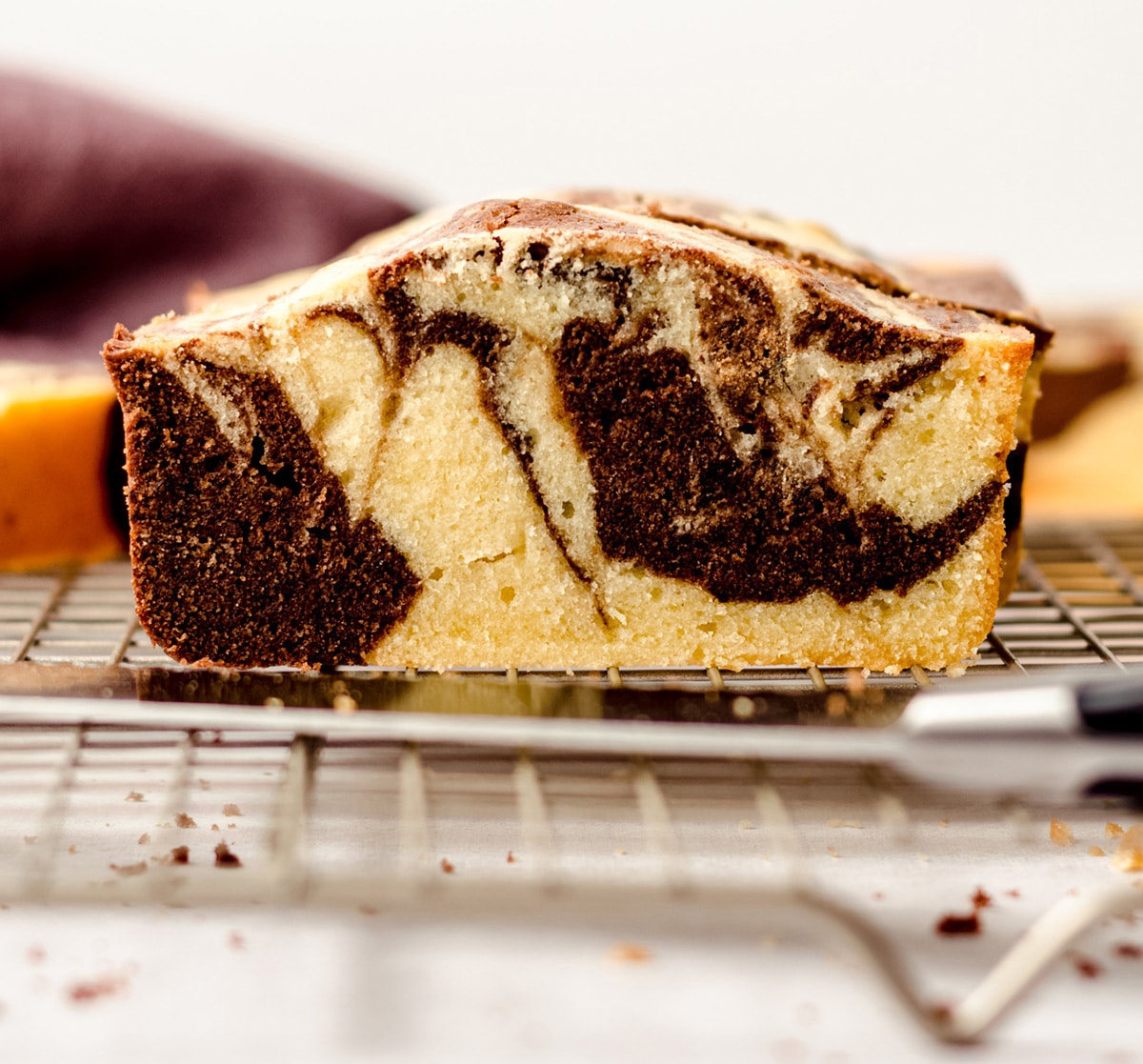Chocolate Pound Cake - The Kitchen Magpie