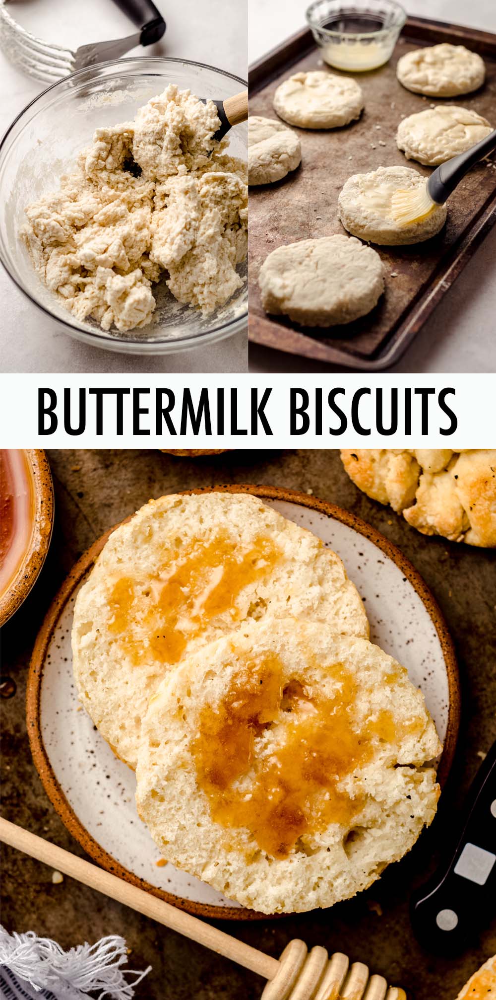 This homemade buttermilk biscuits recipe is crispy on the outside, flaky on the inside, and made with just a few simple ingredients. They can be made vegan with a couple easy swaps. via @frshaprilflours