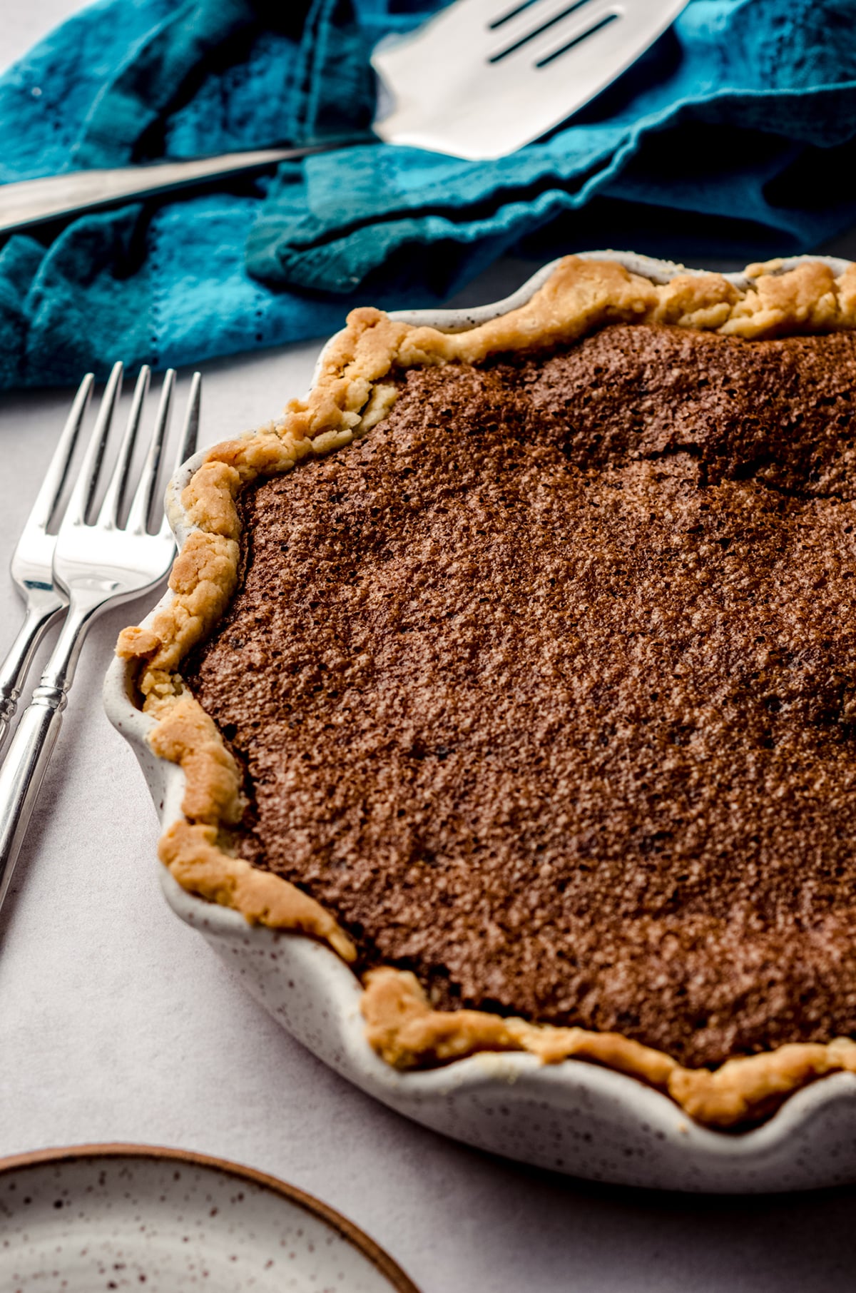 chocolate chess pie