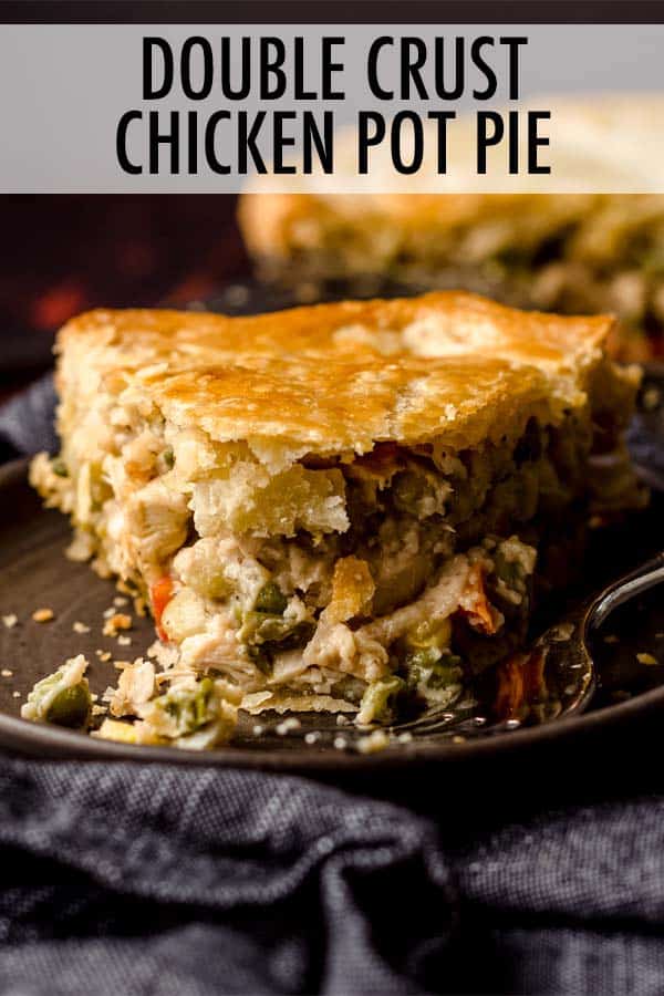 Tender chicken and flavorful vegetables come together in a creamy gravy and sit between two buttery flaky crusts. True classic comfort food at its finest! Includes directions for turning this into a freezer meal. via @frshaprilflours