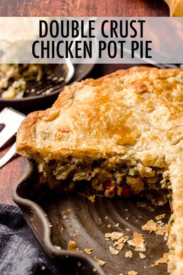 Individual Double-Crusted Chicken Pot Pies Recipe