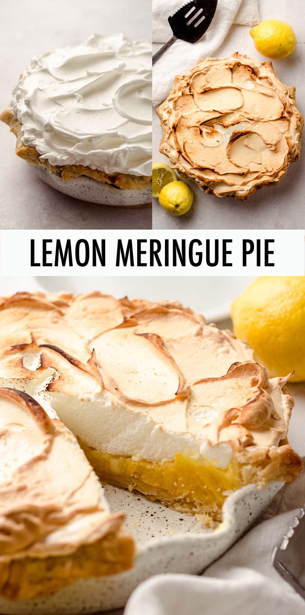 Easy Lemon Meringue Pie - Fresh April Flours