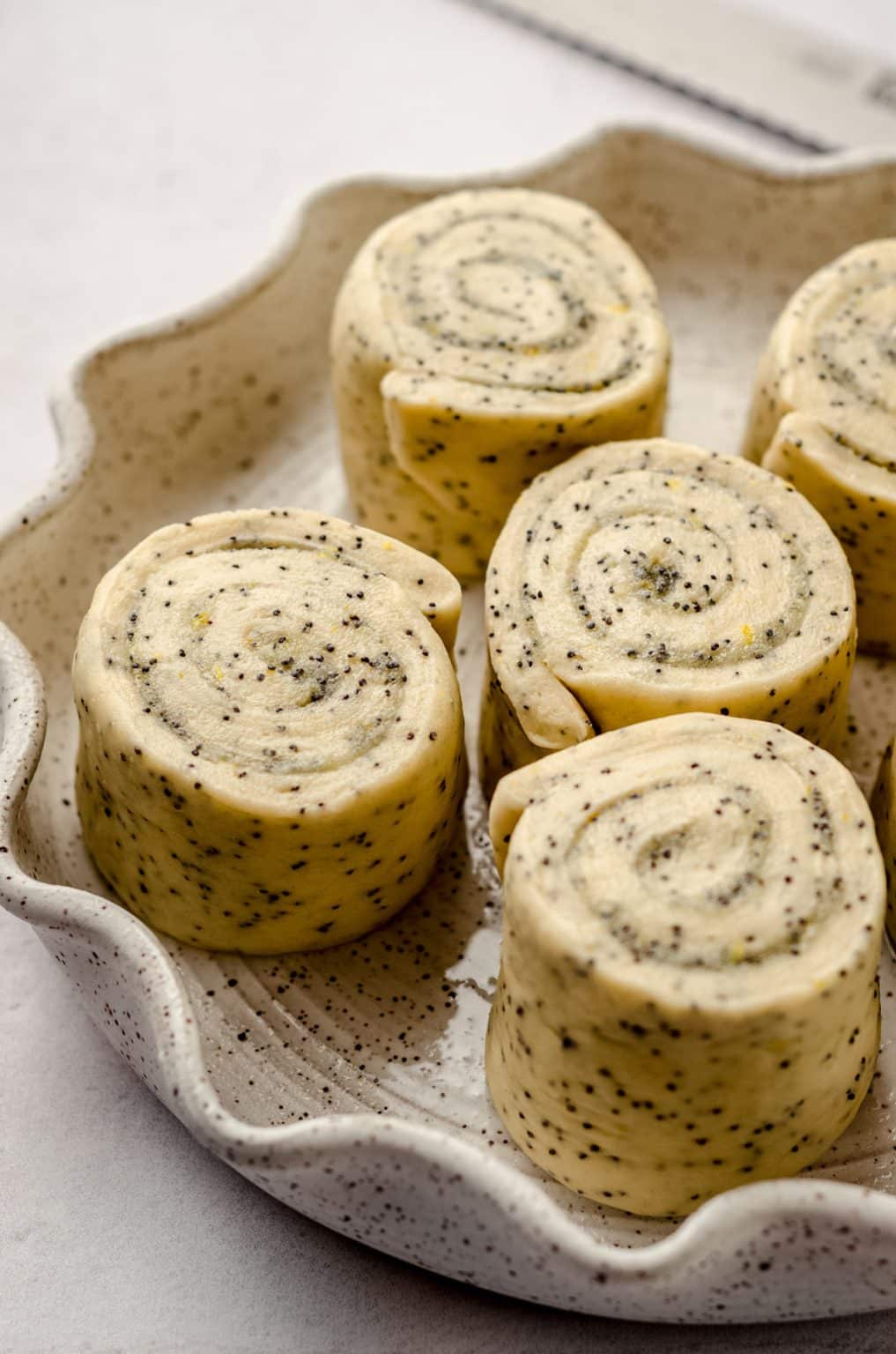 Lemon Poppy Seed Sweet Rolls Fresh April Flours
