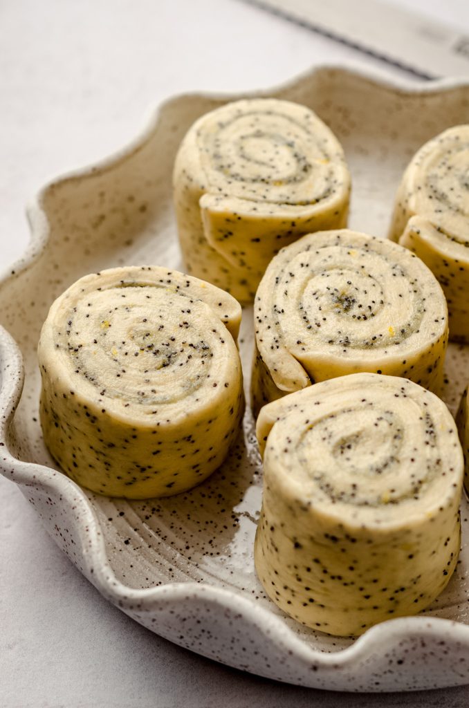 Lemon Poppy Seed Sweet Rolls Fresh April Flours