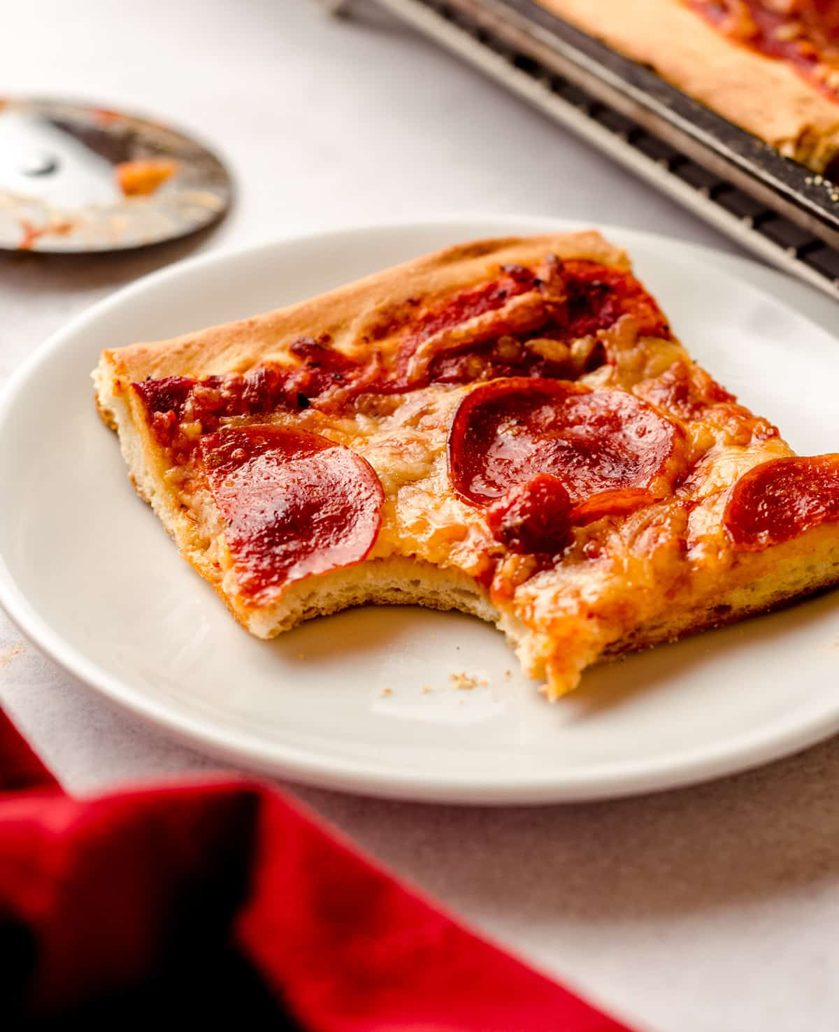 Sheet Pan Pizza - Completely Delicious