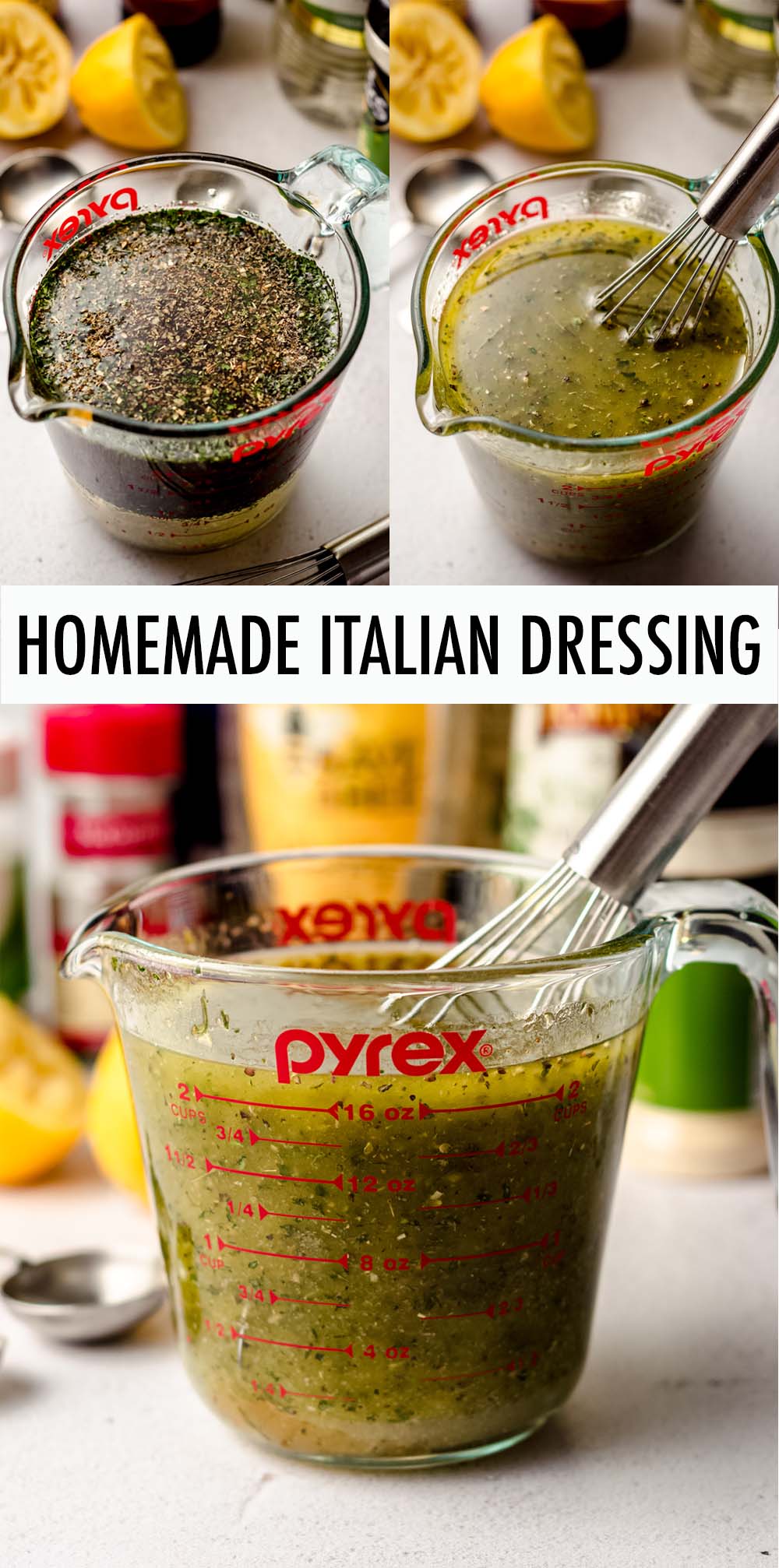 Homemade Italian Dressing (VIDEO) 