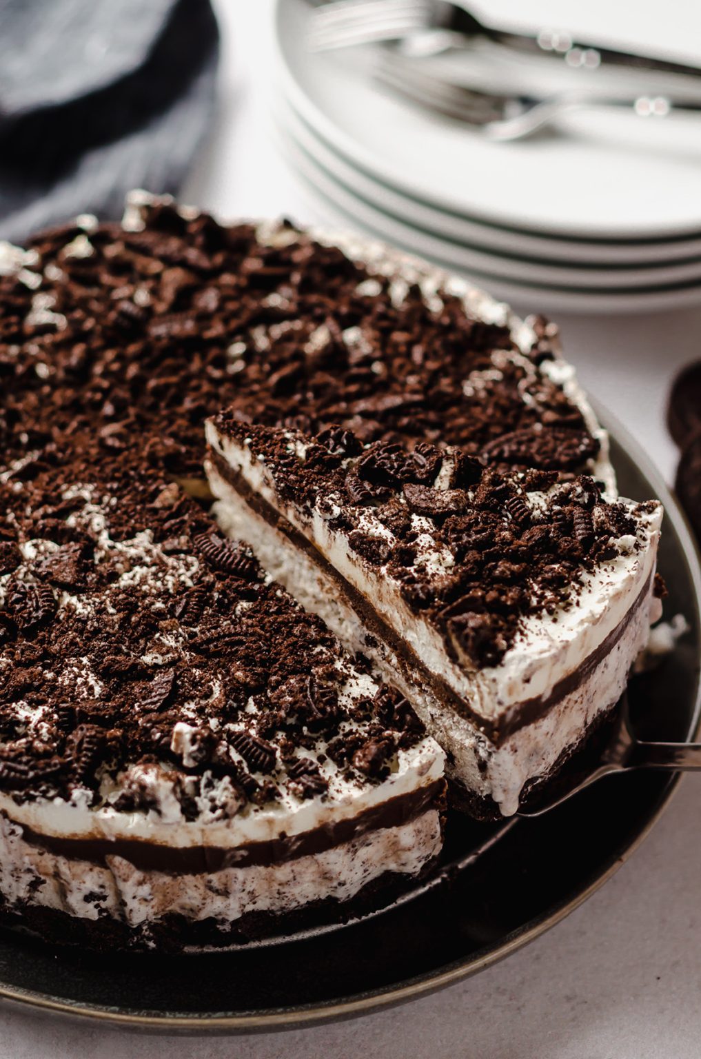 Cookies and Cream Ice Cream Cake Fresh April Flours