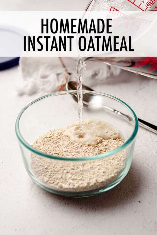 Make your own instant oatmeal packets so you always have oatmeal ready to go! Add your favorite toppings or bring them along so you always have a delicious bowl of oatmeal, even away from home. Perfect for packing in lunches or taking along for camping. via @frshaprilflours