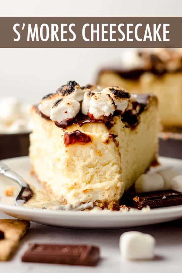This gooey marshmallow cheesecake filling sits on top of a sweet and salty graham cracker crust and gets topped with smooth hot fudge and toasted mini-marshmallows. Bring the taste of summer to your kitchen all year round! via @frshaprilflours