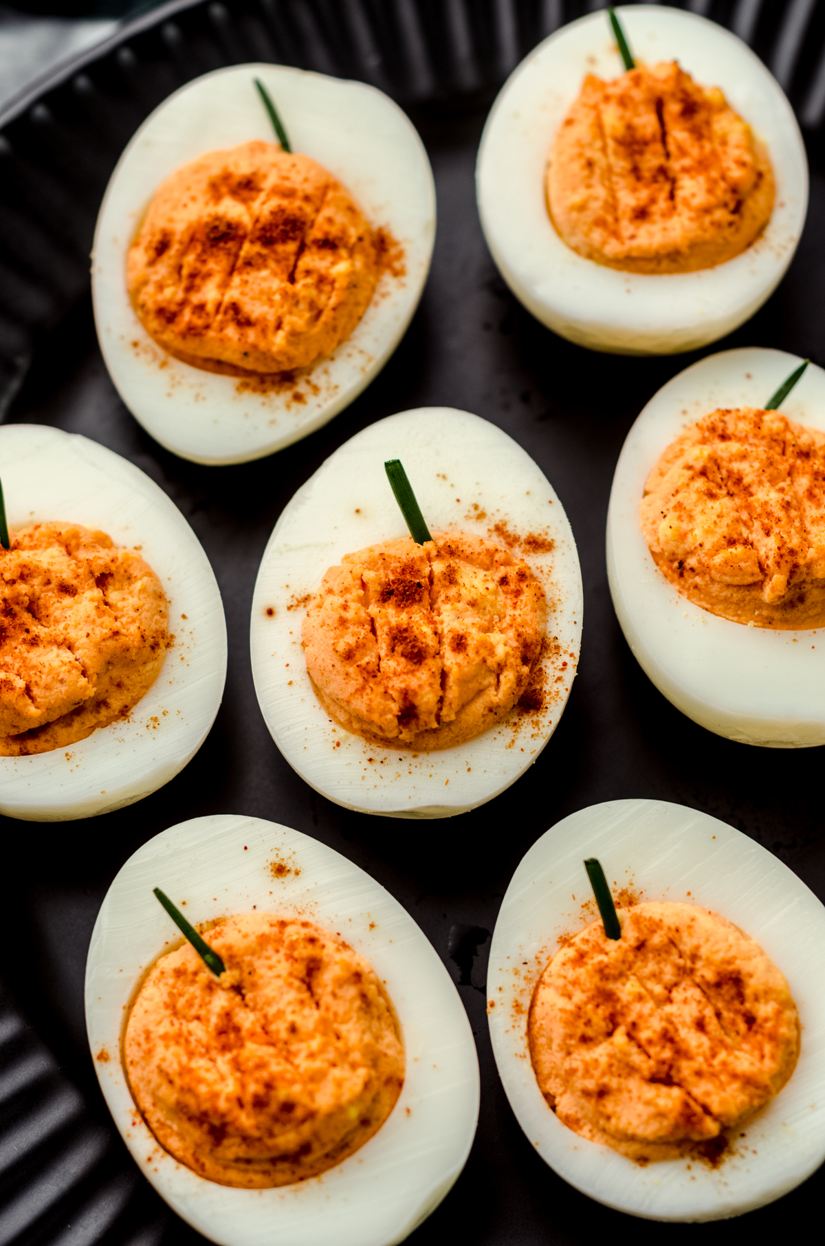 Halloween Deviled Eggs Recipe (Easy)