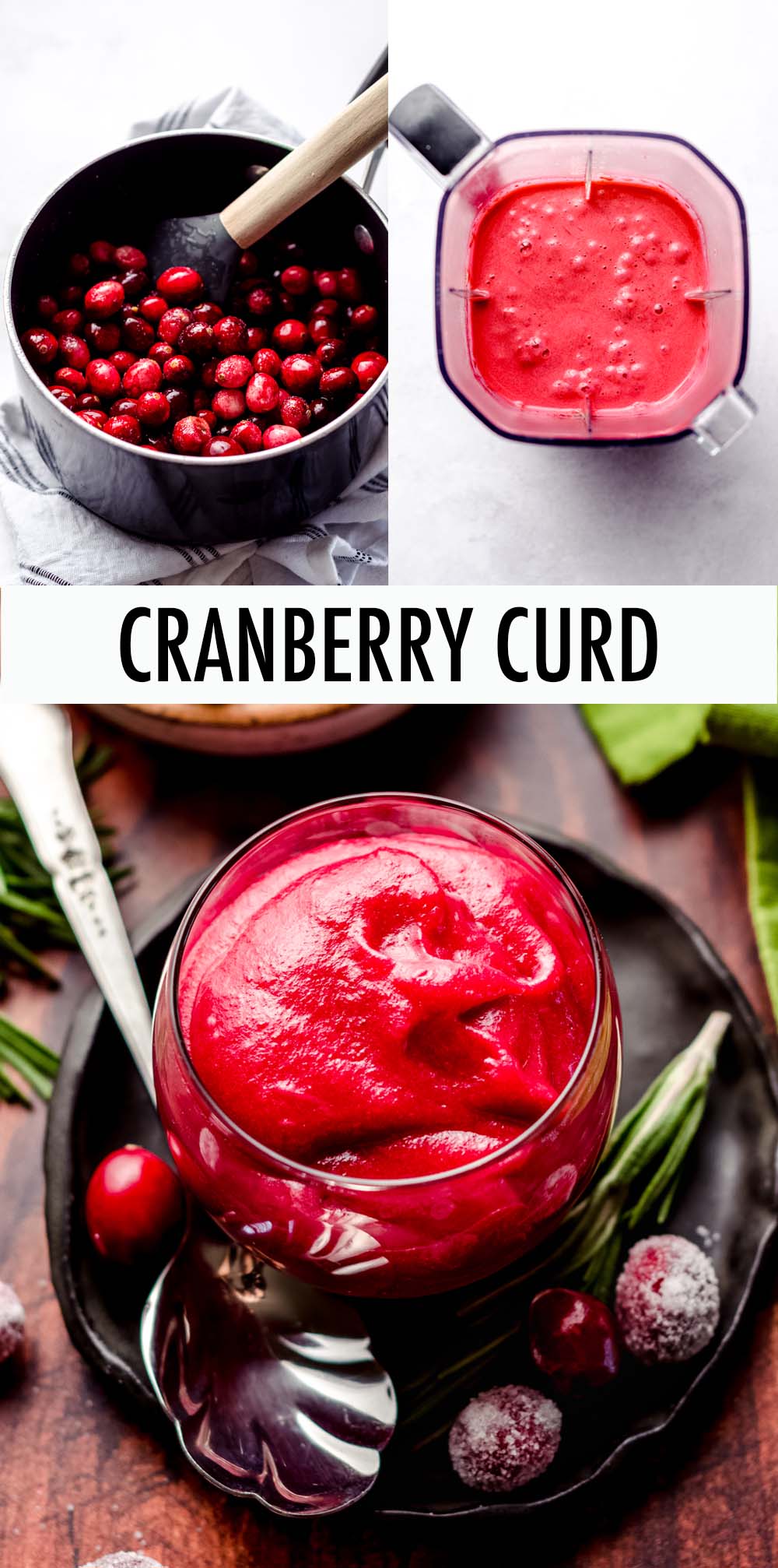 Turn fresh cranberries into tart and sweet cranberry curd with just a few simple ingredients. Perfect for spreading on seasonal goodies and breads or using as a topping or filling for cakes, cupcakes, pies, cheesecakes, and more! via @frshaprilflours
