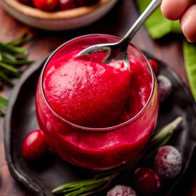 Cranberry Curd Fresh April Flours