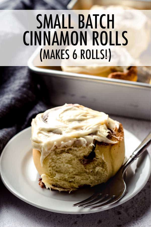 This recipe produces 6 soft and fluffy enriched cinnamon rolls that are filled with a buttery cinnamon filling and topped with a smooth cream cheese frosting. These cinnamon rolls only require one rise or can be made ahead of time to bake later or the next day. via @frshaprilflours