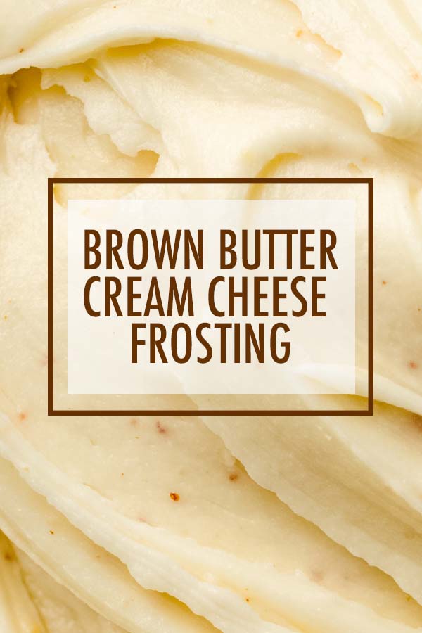 If you want to level up your traditional cream cheese frosting, this brown butter cream cheese frosting recipe is for you. With brown butter as the base for this flavorful topping for all sorts of desserts, you're in for a tangy cream cheese frosting full of notes of caramel and toffee and all of those flavorful brown bits. via @frshaprilflours
