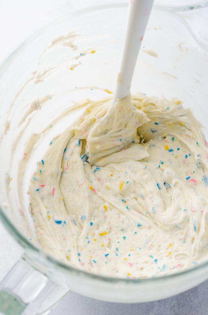 Homemade Rainbow Chip Frosting Recipe Fresh April Flours