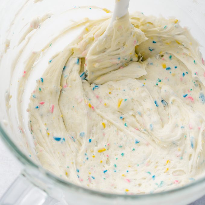 Homemade Rainbow Chip Frosting Recipe Fresh April Flours