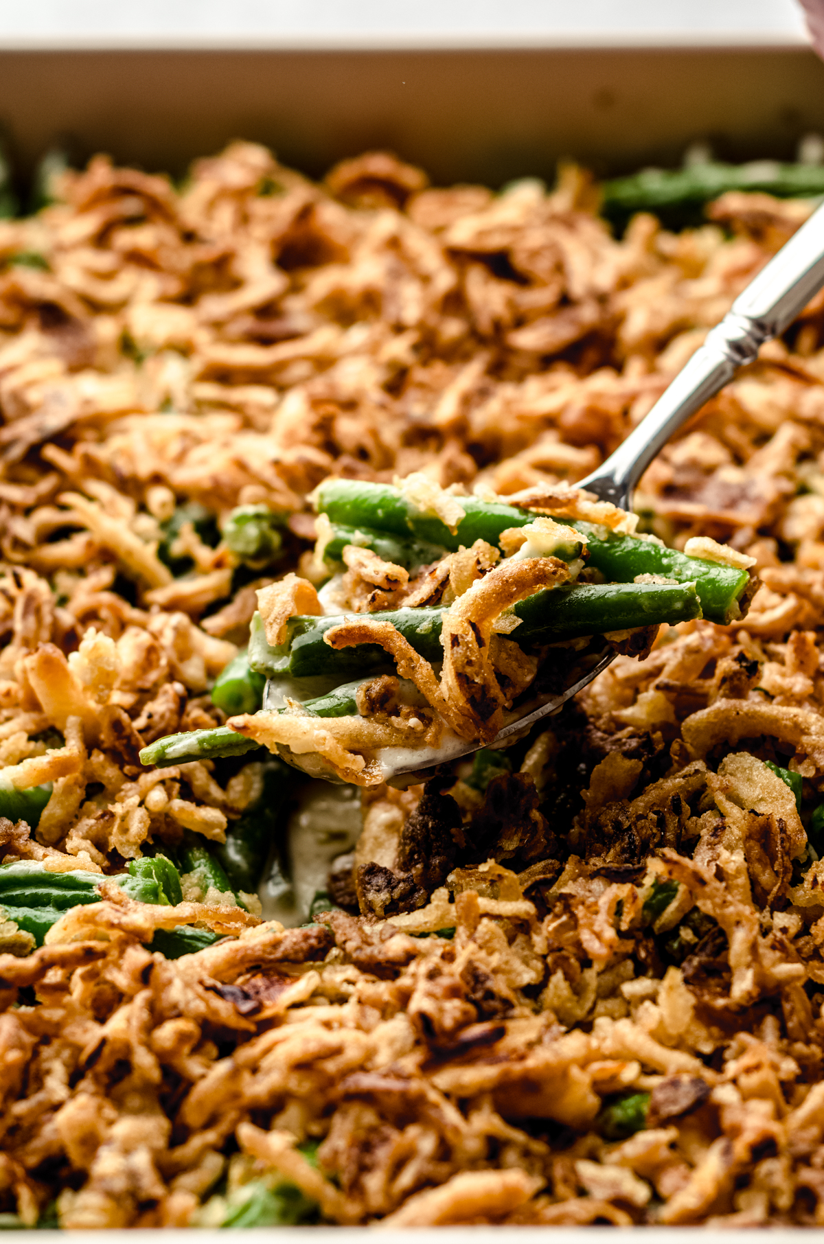 Easy Green Bean Casserole Without Mushroom Soup - Fresh April Flours