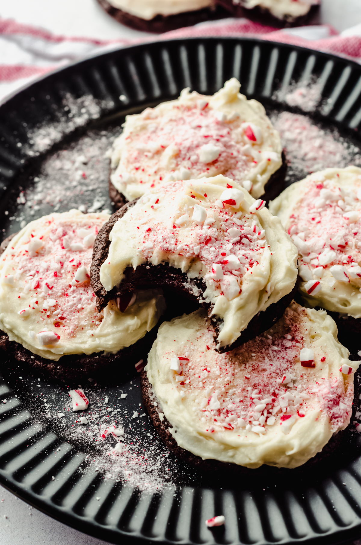 The Best Chocolate Peppermint Bark Cookies Fresh April Flours