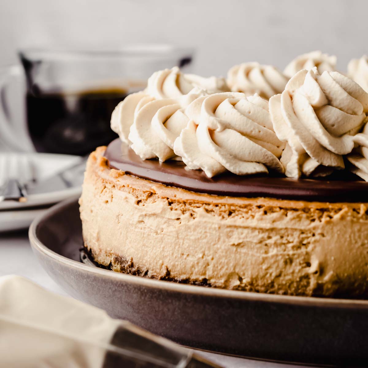 Coffee cheesecake recipe discount