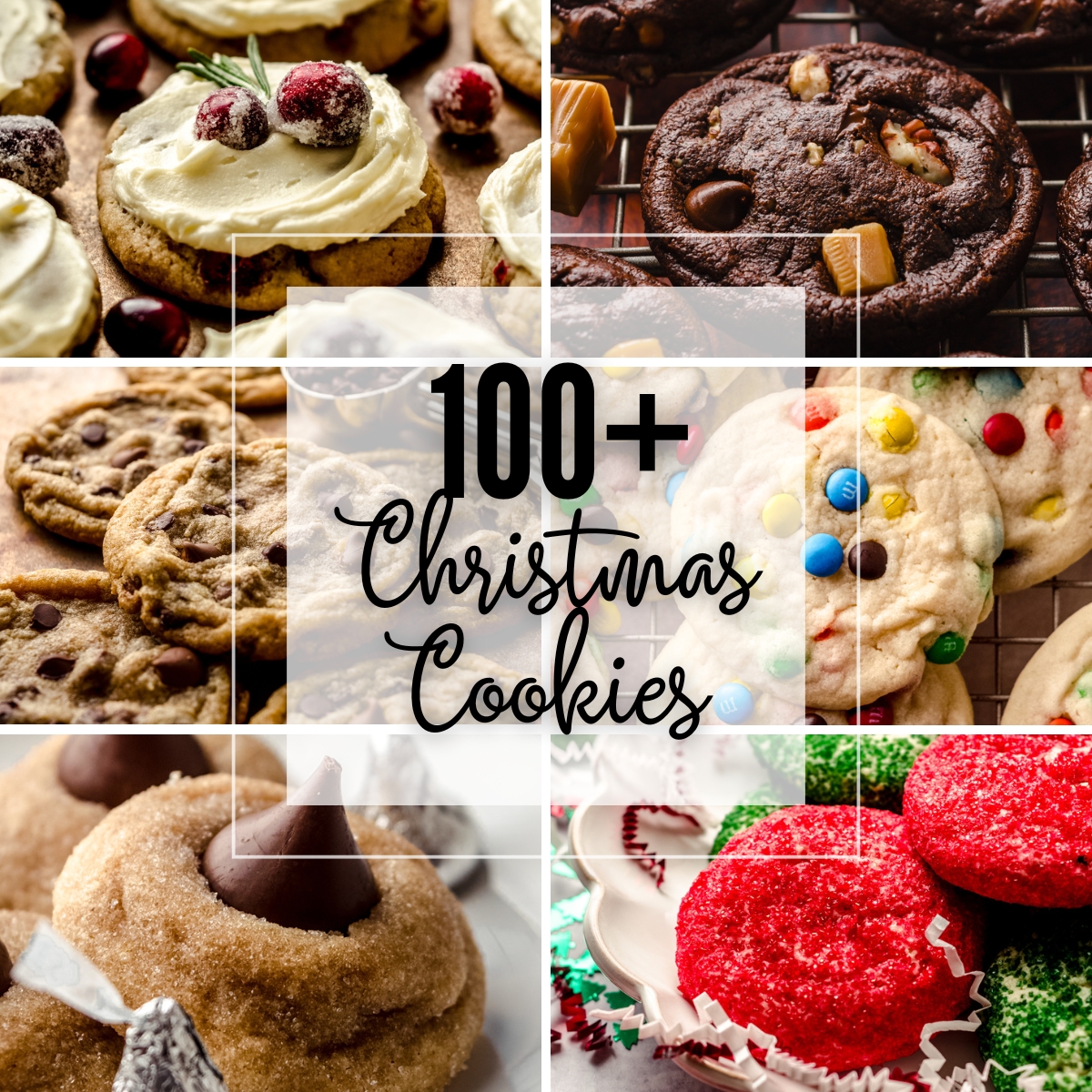 With more than 200 cookie recipes on my website and a cookie cookbook dedicated to the classics, there is no shortage of choices for Christmas cookies around here. In this collection of 100+ hand-selected cookies, I've chosen the best of the best, the ones that have "Christmas" written all over them, and all of my favorites that will turn your cookie spread into one that will be hard to stop nibbling from. via @frshaprilflours