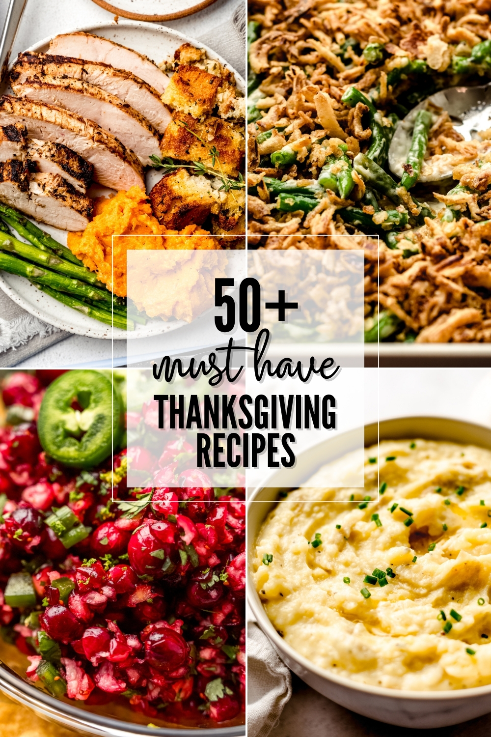 Your Thanksgiving sides deserve just as much love as the turkey. This lineup of 50+ crowd-pleasing recipes has everything from classic garlic mashed potatoes and green bean casserole (no mushrooms!) to show-stealing twists on the traditional like cornbread stuffing and spiced cranberry sauce. Whether you stick to tradition or try something new, these dishes are guaranteed to earn a spot on your holiday table. via @frshaprilflours