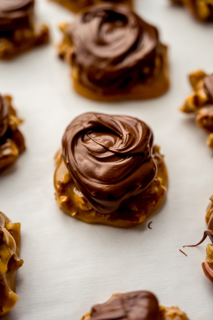 A homemade turtle on a baking sheet.