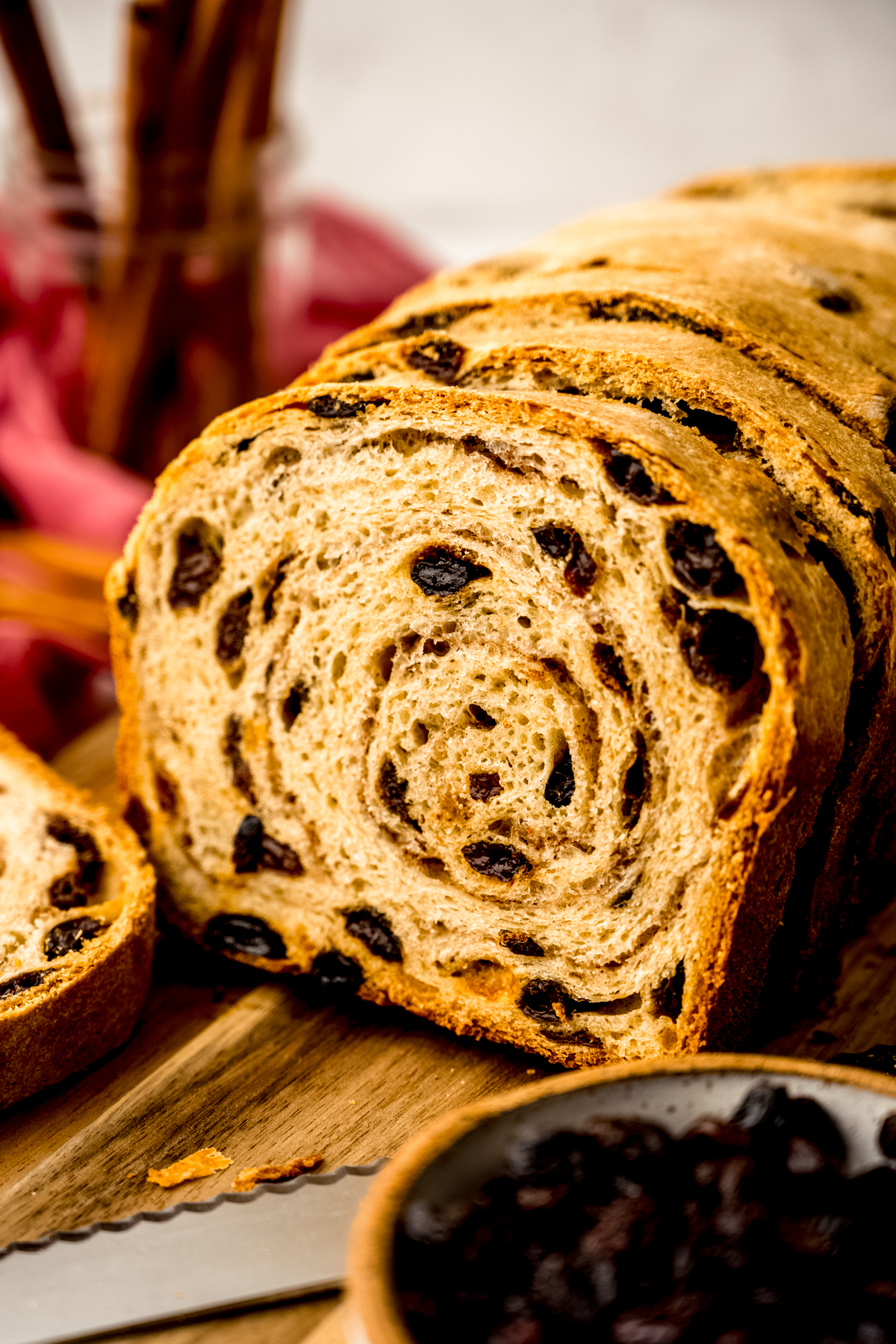 Homemade Cinnamon Raisin Bread - Fresh April Flours