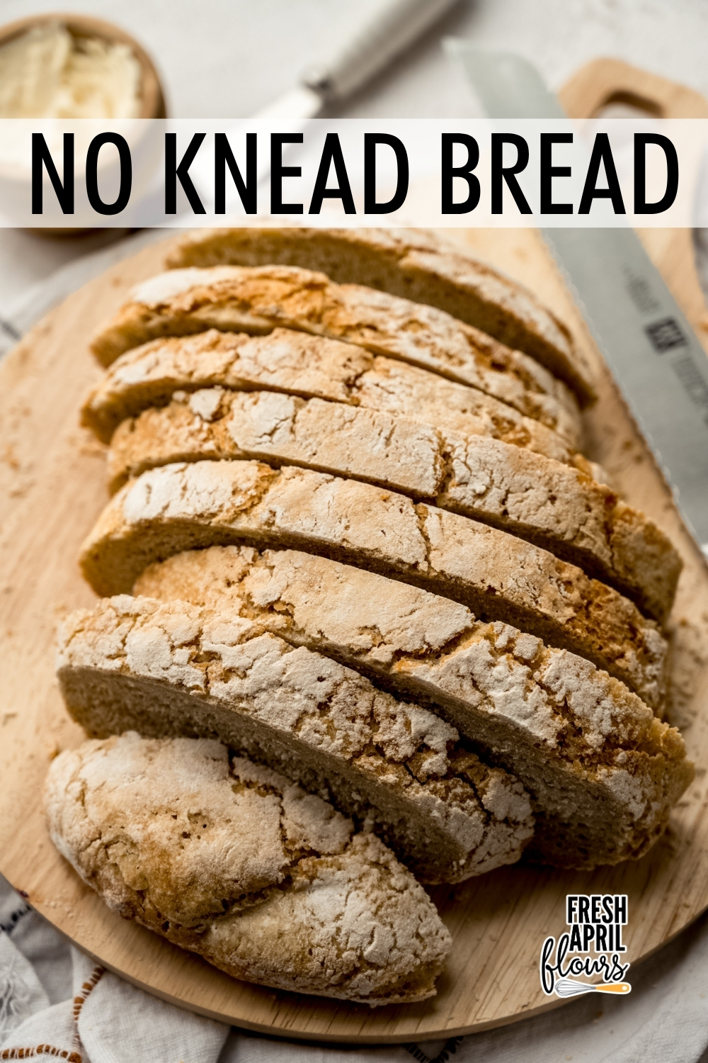 This no knead bread recipe proves you don't need any special skills to get a crusty, chewy loaf of bread. The simple method and minimal hands-on time make this recipe perfect for beginners and masters alike. via @frshaprilflours